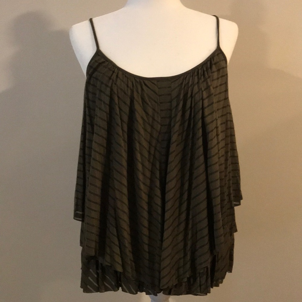 Army Green Free People Tank